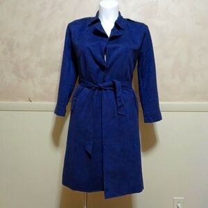 NOBLEMOON DARK BLUE Trench COAT SIZE S